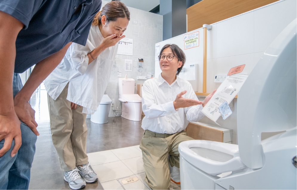 様々なトイレ製品をご提供