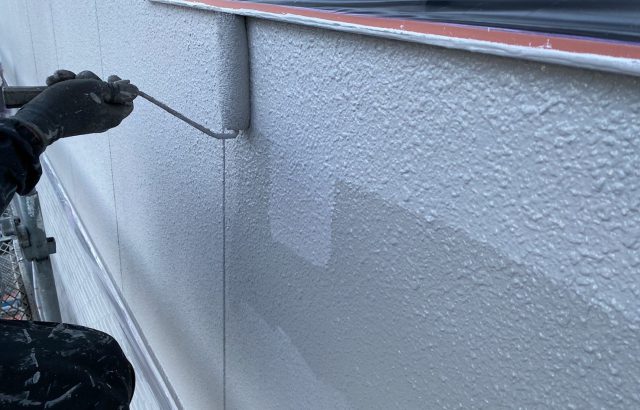 山梨県山梨市　外壁塗装塗装工事　アステックペイント 超低汚染リファイン1000Si-IR