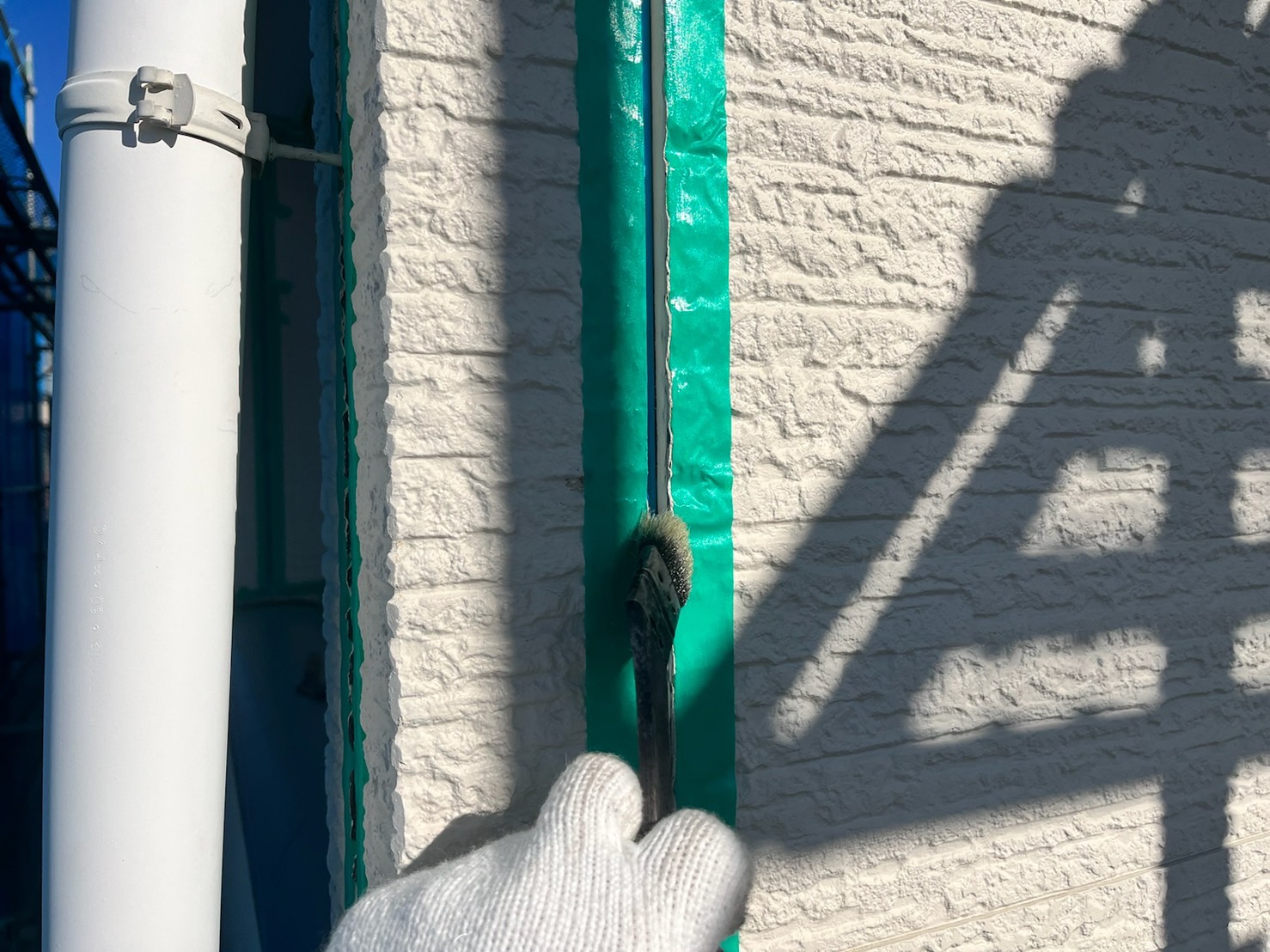 山梨県甲斐市　T様邸　屋根・外壁塗装工事　サイディング目地のコーキング打ち替え工事のタイミング