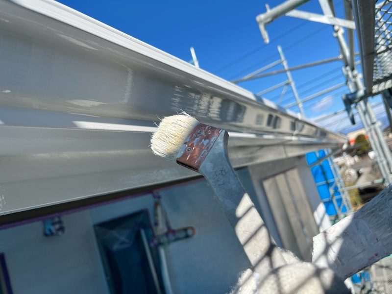 山梨県甲斐市　T様邸　屋根・外壁塗装工事　塗装工事は付帯部も忘れずに塗装しましょう！
