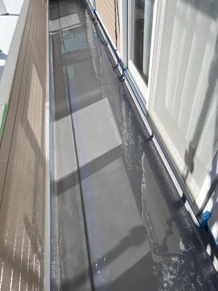 山梨県甲斐市　屋根塗装・外壁塗装工事　ベランダ防水工事を行いました！