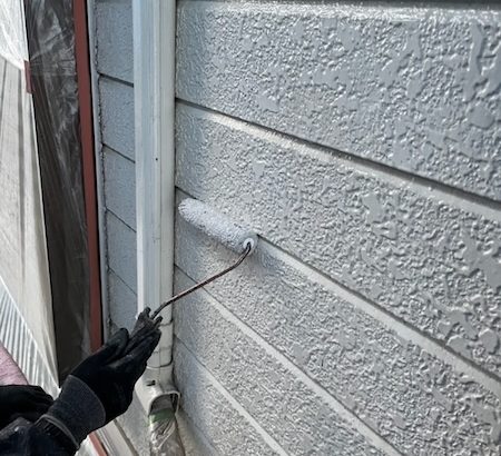 山梨県甲府市　アパート　外壁塗装工事　塗装工程の流れについて