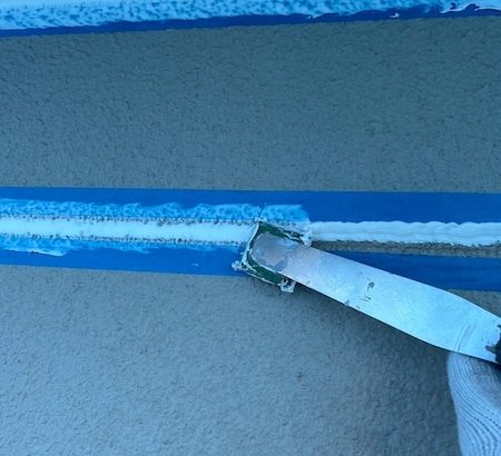 山梨県山梨市｜防水性を高めるコーキング工事