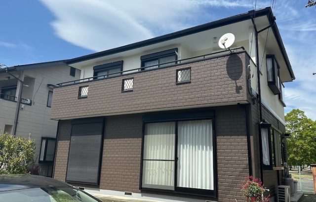 屋根塗装・外壁塗装工事が完了しました！施工前と施工後をご紹介！｜山梨県山梨市