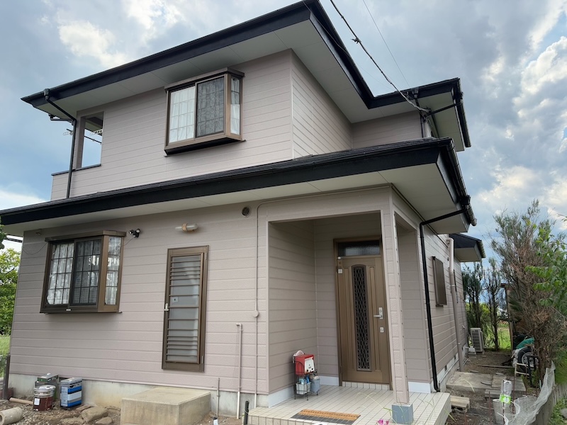 屋根塗装・外壁塗装工事 施工前と施工後をご紹介!|山梨県笛吹市
