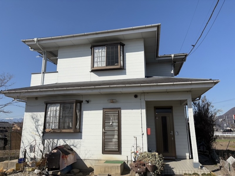 屋根塗装・外壁塗装工事 施工前と施工後をご紹介!|山梨県笛吹市